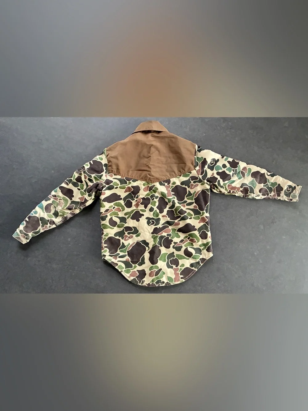Vintage Santa Fe Style Himalayan Thinsulate Camo Hunting Jacket Men's Small